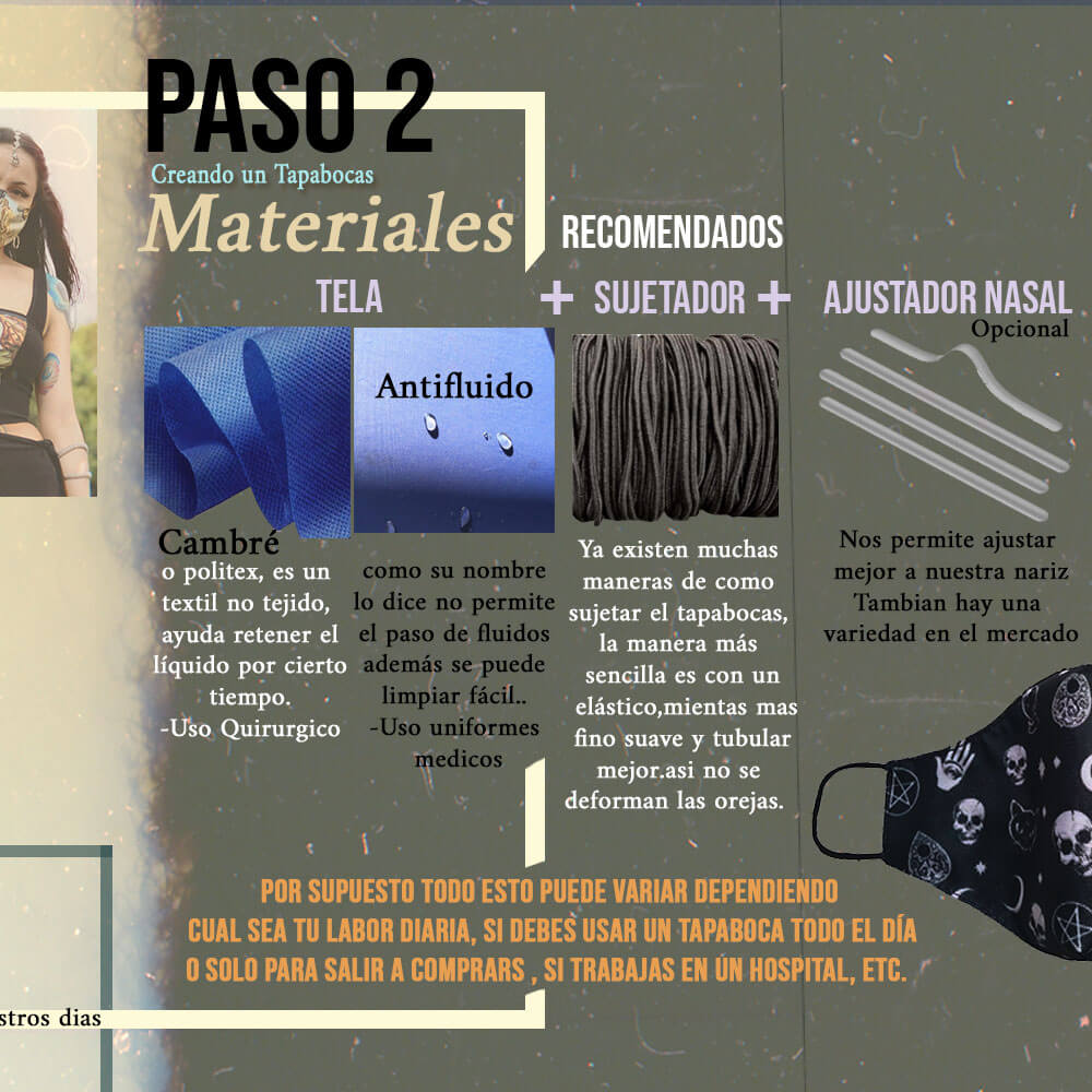 proceso tapabocas paso 2