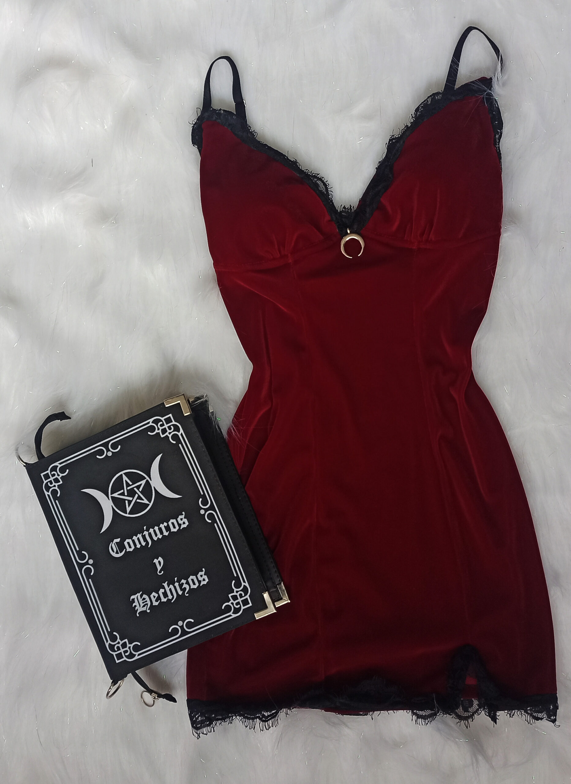 Vestido Vamp Vino 🧛🏻‍♀️