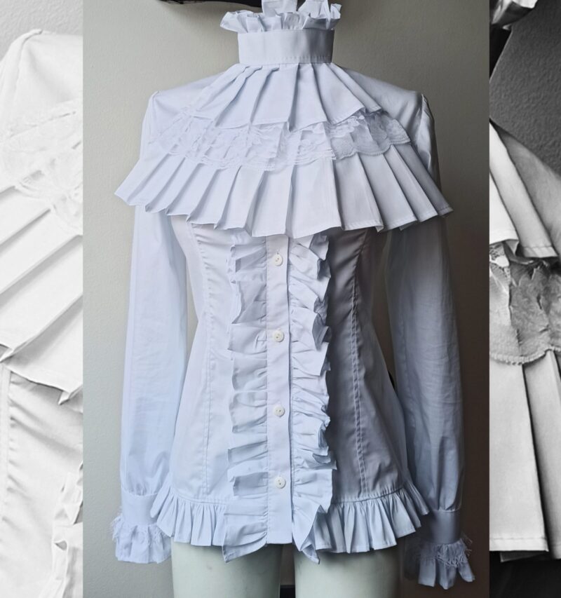Blusa 𝖆𝖑𝖒𝖆 𝖛𝖎𝖈𝖙𝖔𝖗𝖎𝖆𝖓𝖆🪞